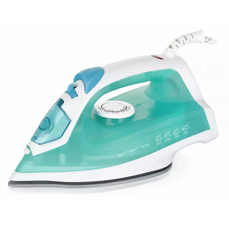 Żelazko parowe Emerio SI-110298.4 Stopa ceramiczna 2000 W Zielony Biały