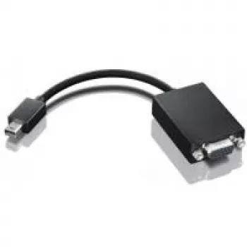 Lenovo 03X6402 przejściówka mini-DisplayPort – VGA 0,172 m czarna