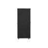 Szafa rack 19 cali LANBERG FF01-8247-12BL, 47U, 800x1200 mm, szklane drzwi przednie