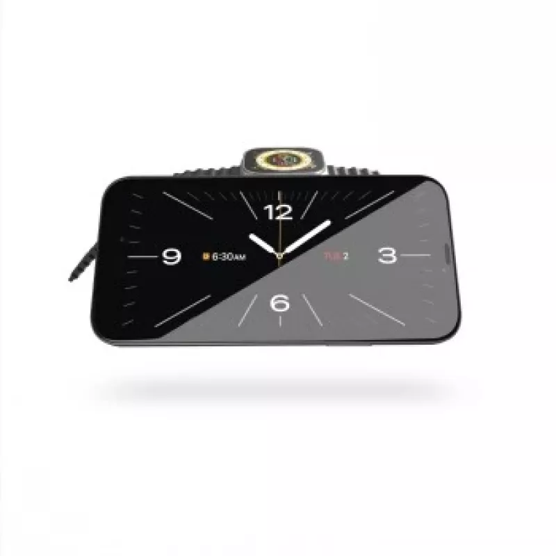 ZENS 2-IN-1 MAGSAFE + WATCH TRAVEL CHARGER Biały