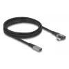 Kabel USB DeLOCK 81148 2m USB C Czarny 20 Gbit/s