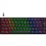 Mechaniczna klawiatura gamingowa Speedlink ATMOS RGB — kompaktowy układ, podświetlenie RGB