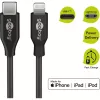 Kabel do ładowania i synchronizacji Goobay Lightning na USB-C 0,5 m