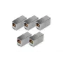 Sprzęgło modułowe RJ45 Digitus DN-93901-5 5 sztuk złocone srebrne