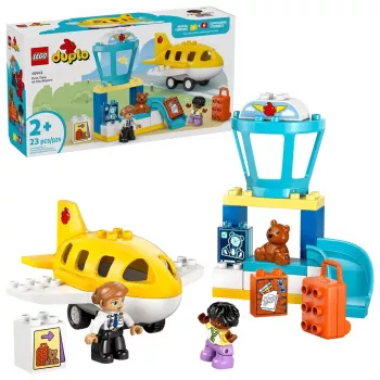 LEGO DUPLO 10443 Pierwsza wizyta na lotnisku