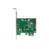 Karta PCI Express DeLOCK x1 na 2 x USB Type-C™ żeński