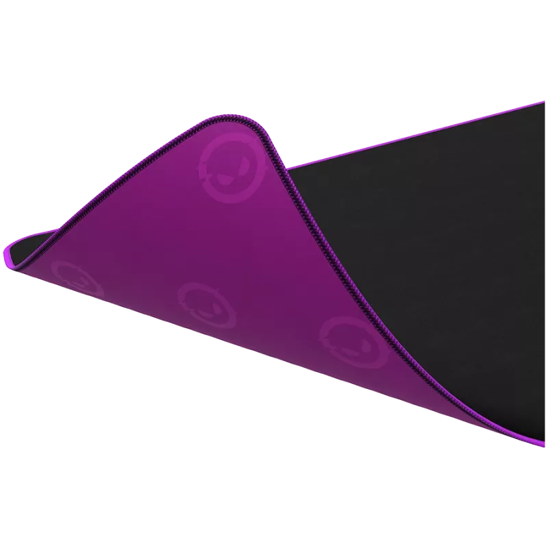 Podkładka pod mysz gamingowa Lorgar Main 319, powierzchnia o wysokiej prędkości, fioletowa gumowa podstawa antypoślizgowa, rozmiar: 900mm x 360mm x 3mm, waga 0.6kg