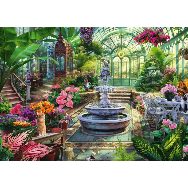 Jeff Haynie: Victorian Greenhouse, Puzzle 1000 Pieces