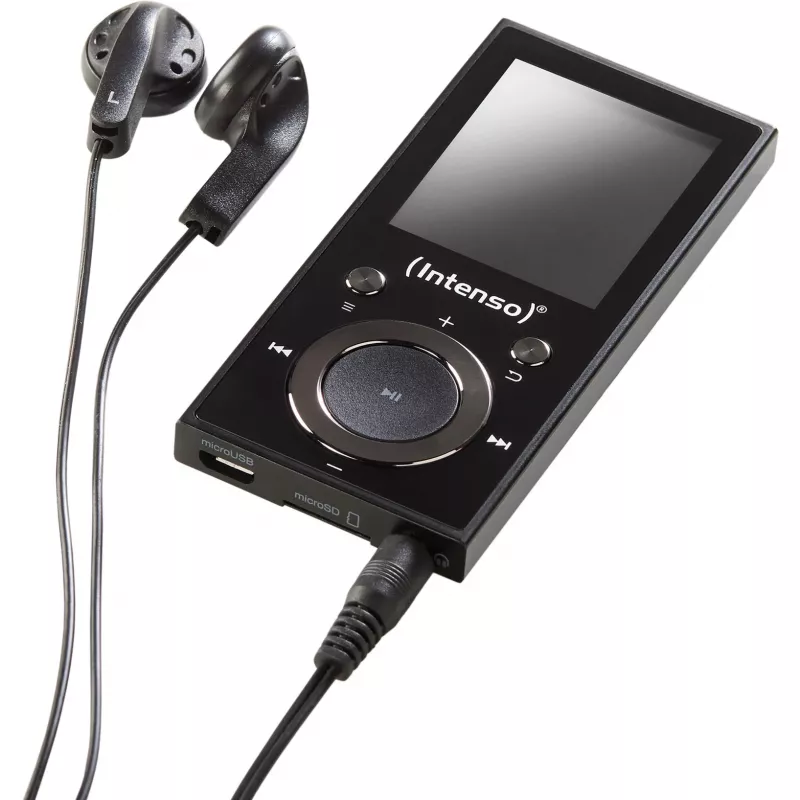 Odtwarzacz MP3 16 GB Czarny/3717470 Intenso
