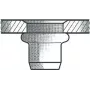 Zestaw nitów GESIPA M5 x 7 x 13,5 mm — Nity zrywalne, opakowanie 500 szt.