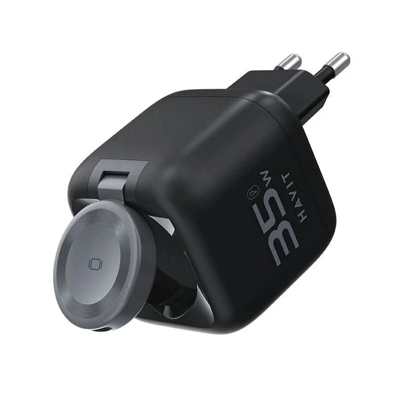 Podróżna ładowarka GaN Havit UC250 A-EU 20V 1xUSB-C 0,7m czarna