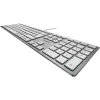 Klawiatura CHERRY KC 6000 cienki FOR MAC biurowa USB QWERTZ niemiecka srebrna