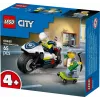 Zestaw LEGO City Pościg na motocyklu policyjnym 60455 — 65 elementów, 2 minifigurki, wiek 4+