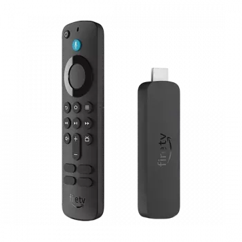Streaming media player Amazon Fire TV Stick 4K — Fire OS, 8 GB, 4K UHD, Dolby Vision, HDR10+, HDMI 2.1, Bluetooth 5.2, Wi‑Fi