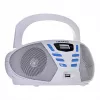 Przenośny system stereo Blaupunkt BB7-WH Cyfrowy 2,4 W FM Szary Odtwarzanie MP3