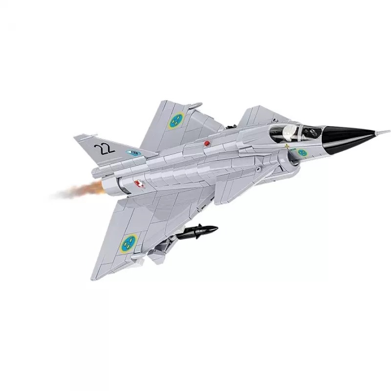 Zestaw konstrukcyjny Cobi Blocks Saab AJ 37 Viggen 881 elementów