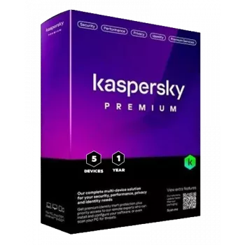 Kaspersky Premium + Wsparcie Klienta | 5 Urządzeń | 1 Rok | UE
