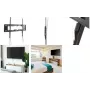 Logilink - Befestigungskit - für TV - tilting, horizontal adjustable, 50 kg - verriegelbar - Stahl - Schwarz - Bildschirmgröße: 127-251 cm (50-99) - W