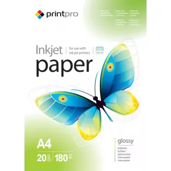 Papier fotograficzny ColorWay PrintPro PGE180020A4 180 g/m², A4, 20 arkuszy