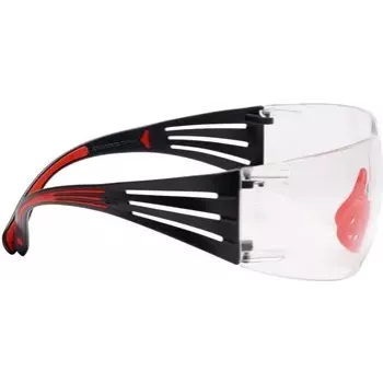 3M 7100148026 okulary ochronne Gogle ochronne Poliwęglan (PC) Szary, Czerwony