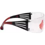 3M 7100148026 okulary ochronne Gogle ochronne Poliwęglan (PC) Szary, Czerwony
