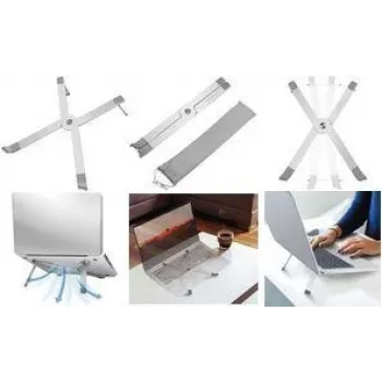 Podstawka pod notebook LogiLink AA0166 aluminiowa składana dla 10–16 cali