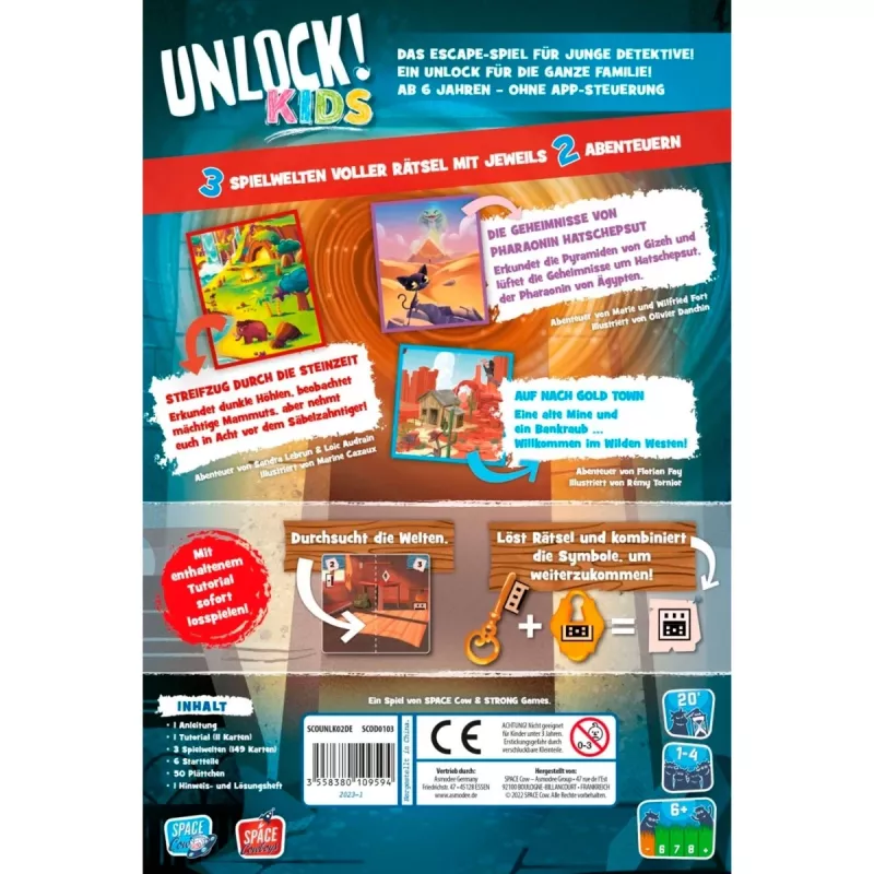 Unlock Kids - Historie z Przeszłości, Gra Karciana