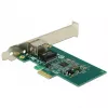 DeLock Karta PCI Express > 1 x Gigabit LAN - Karta sieciowa - PCIe 2.1 Low-Profile - Gigabit Ethernet