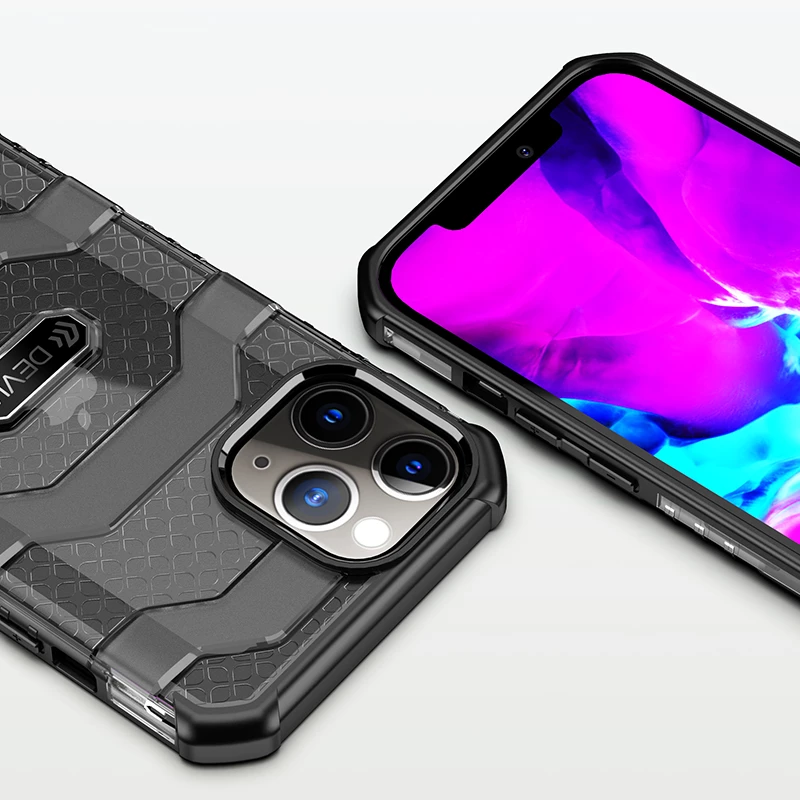 Ochronne wstrząsoodporne etui Devia Vanguard do iPhone 12 mini, zielone