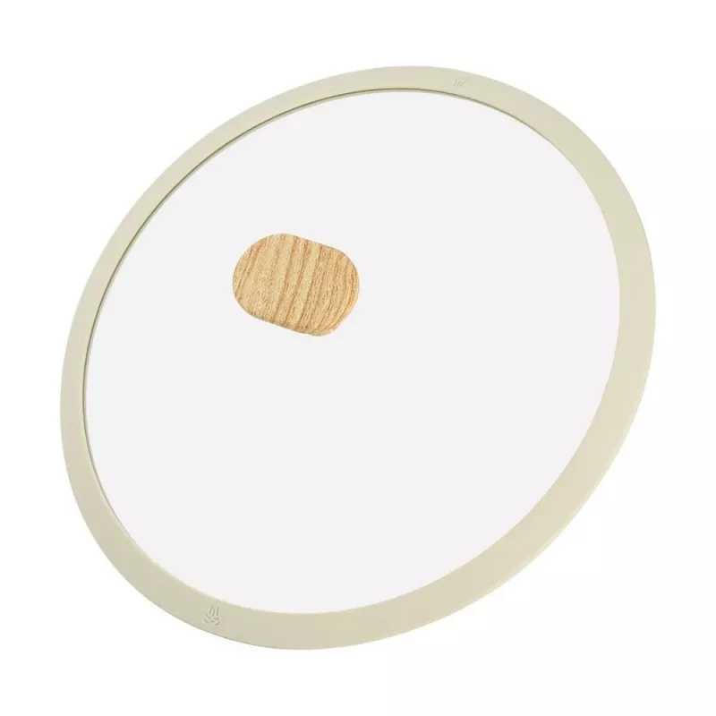 Płaski garnek D28cm 4.1L/beżowy