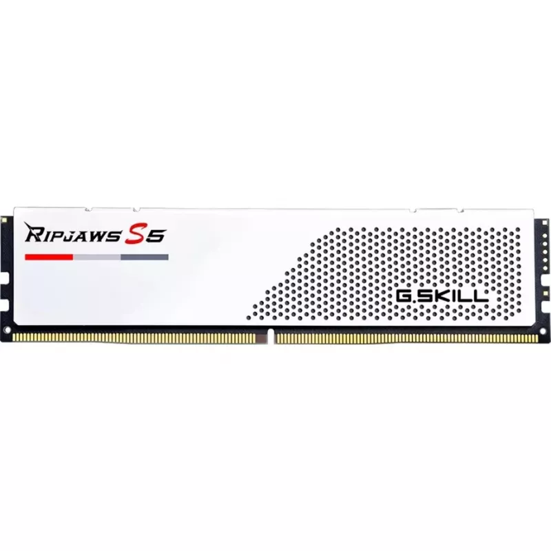 DIMM 96 GB DDR5-6000 (2x 48 GB) Dual-Kit, pamięć biała, F5-6000J3036F48GX2-RS5W, Ripjaws S5, INTEL XMP
