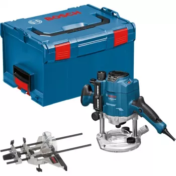 Bosch GOF 1250 CE Czarny, Niebieski 24000 obr./min 1250 W