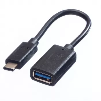 adapter kablowy USB 3.1 C-A M/F 0,15 m VALUE 11.99.9030