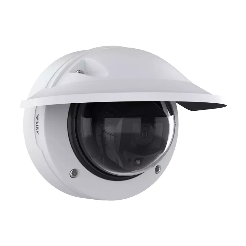 Kopułkowa kamera IP AXIS P3287-LVE — 2592×1944, 3–8,5 mm, zmienna ogniskowa, 0,02 lx, sufit/ściana, wewnątrz/na zewnątrz