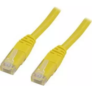 Kabel sieciowy Deltaco UTP Cat6 RJ-45 1 m Żółty
