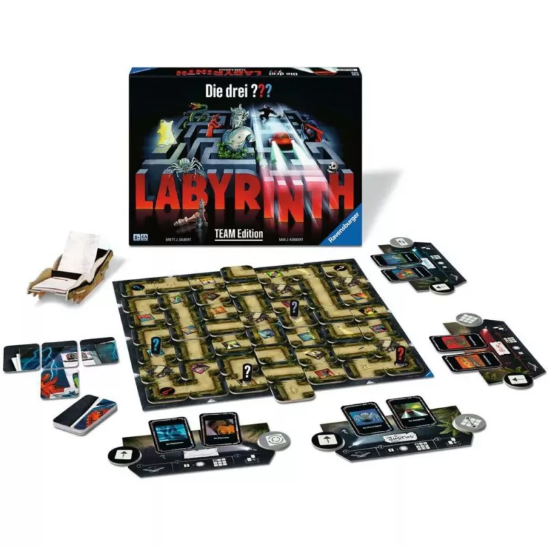 Die drei Labyrinth - Team Edition, gra planszowa