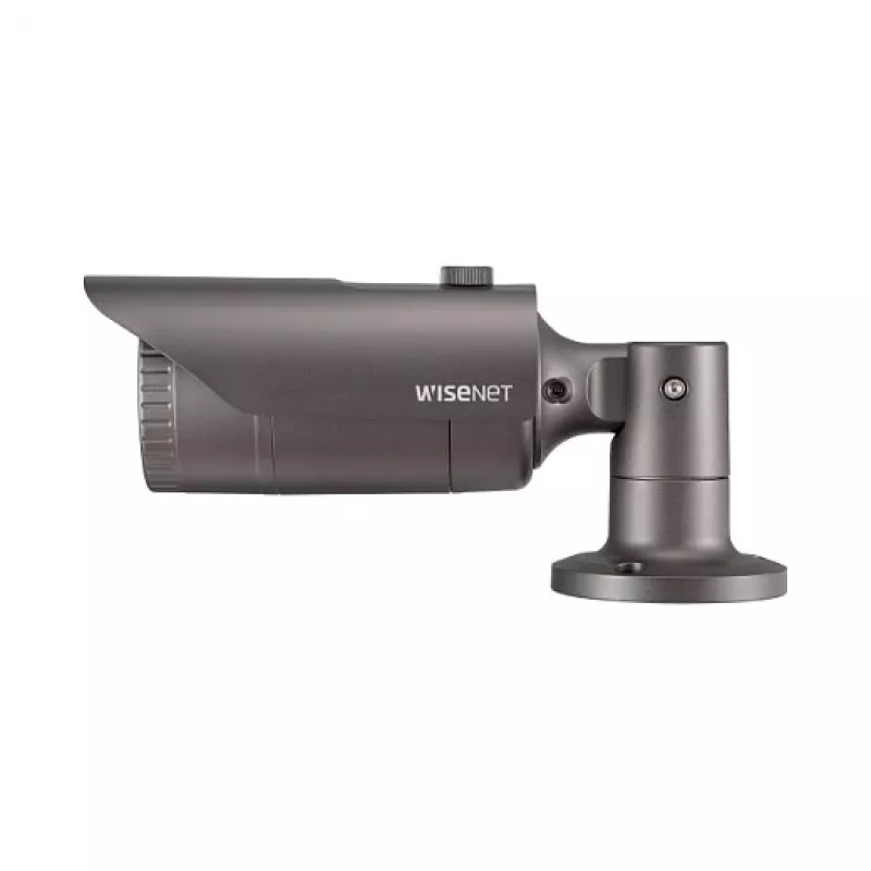Kamera IP typu bullet do monitoringu Hanwha Wisenet QNO-6012R1 — 2,8 mm, 1920×1080, wewnątrz/na zewnątrz, montaż na suficie/biurku, czarna