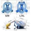 Maska do snorkelingu Free Breath M2068G L/XL — maska full-face, rozmiar L/XL, czarna
