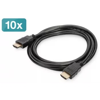 Kabel HDMI Digitus AK-990920-020-S 2m Zestaw 10 szt.