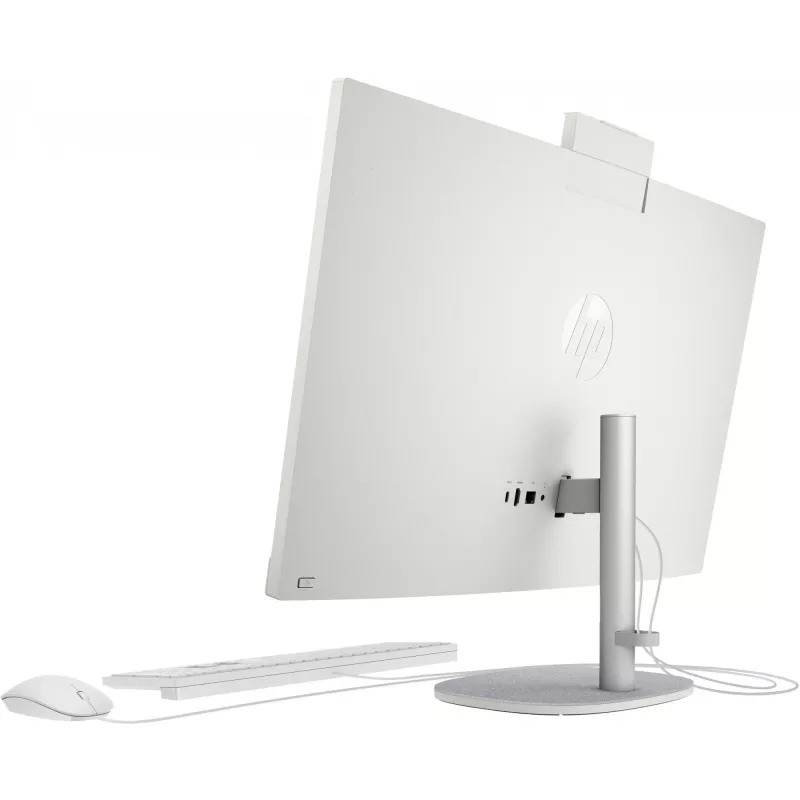 HP 27-cr0007ng - All-in-One (kompletne rozwiązanie) - Ryzen 5 7520U / 2,8 GHz - RAM 16 GB - SSD 512 GB - NVMe - Radeon Graphics - 1GbE, Bluetooth 5.3, Wi-Fi 6 - WLAN: 802.11a/b/g/n/ac/ax