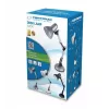 Lampa stołowa ESPERANZA AVIOR E27 12W LED, czarna, regulowana wysokość, giętkie ramię, gniazdo E27