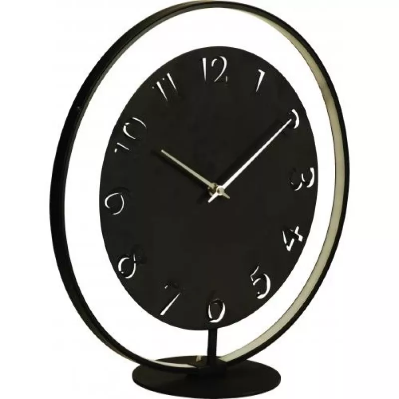 Zegar NeXtime 5188zw Ting, 41x40 cm, Czarny