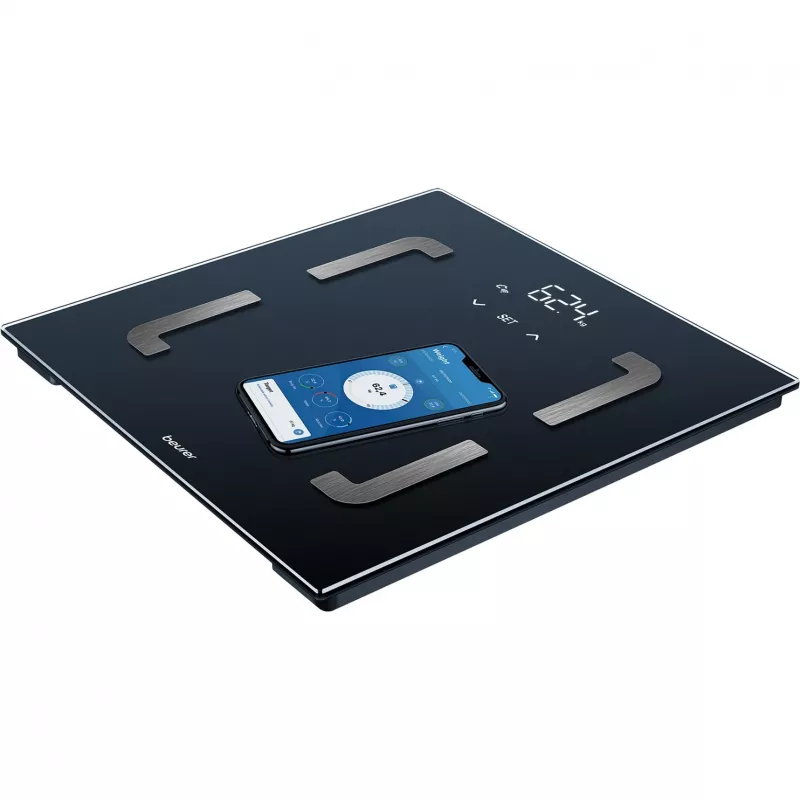 Beurer BF 880 WIFI Waga analityczna Zakres ważenia (maks.)=180 kg Czarna (76008)