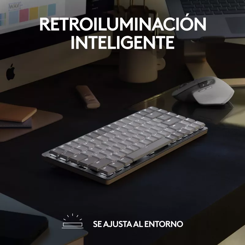 Logitech MX Mechanical Mini Bezprzewodowa Klawiatura Mechaniczna Tenkeyless Bluetooth