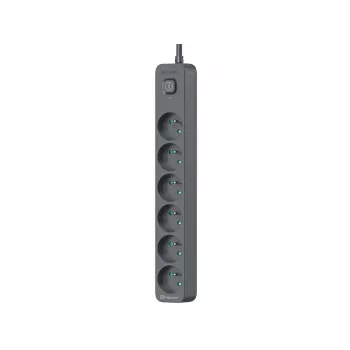 Listwa zasilająca TRACER TRALIS47025 kabel 1,8 m, 6 gniazd