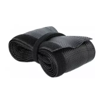 Oplot pleciony DeLOCK 19059 10 m x 32 mm czarny