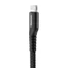 Kabel Baseus Lightning sprężynowy 1m 2A (czarny)