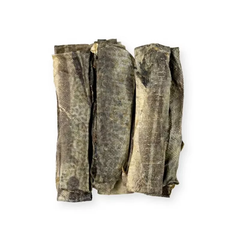 UNISZKI Skóra z dorsza - przysmak dla psa - 100g
