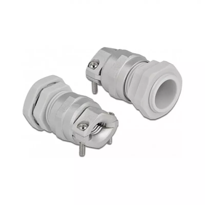 Przepust kablowy DeLOCK 60356 szary metal tworzywo sztuczne 1 szt.