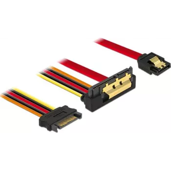 Kabel SATA DeLOCK 85229 0,3 m SATA 7-pin SATA 22-pin Czarny